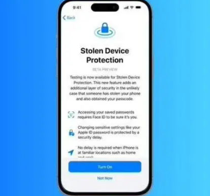 石楼苹果授权维修店分享被盗设备保护功能开启方法 