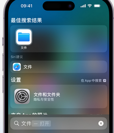 石楼apple维修中心分享iPhone文件应用中存储和找到下载文件 