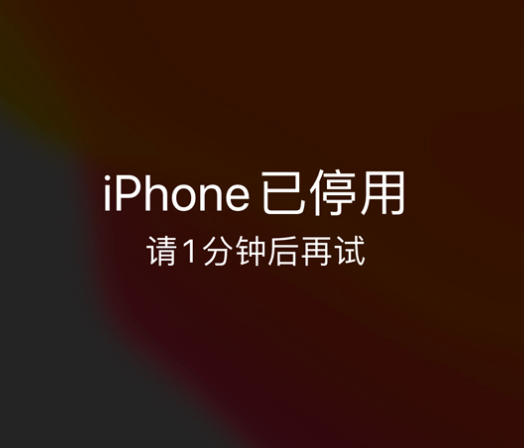 石楼苹果手机维修分享:iPhone 显示“不可用”或“已停用”怎么办？还能保留数据吗？ 