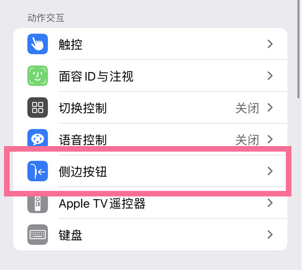 石楼苹果14维修店分享iPhone14 Plus侧键双击下载功能关闭方法 